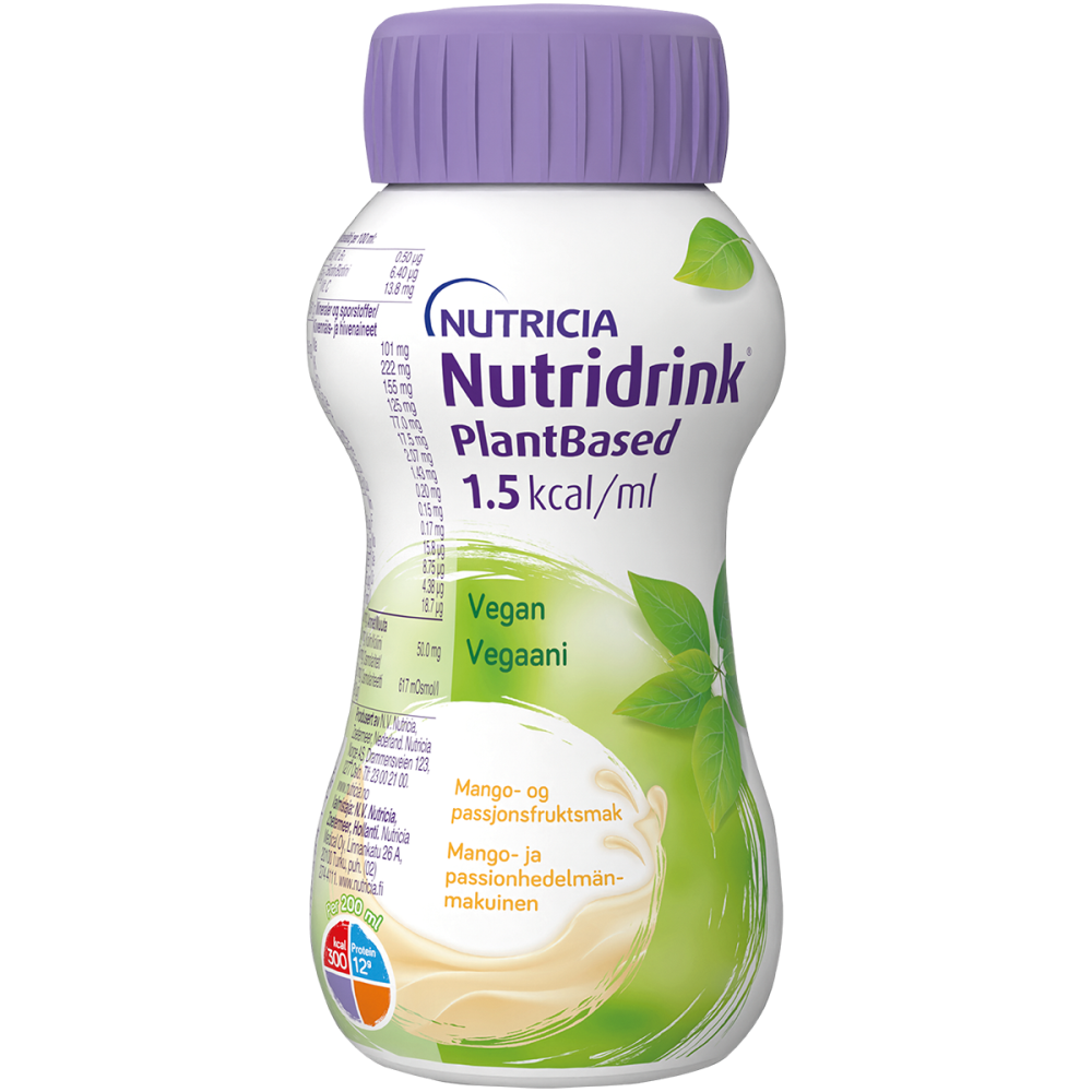 Nutridrink PlantBased Mango-passion 4x200 ml