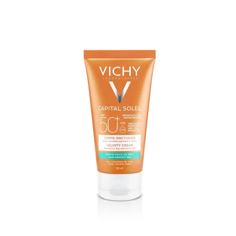 Vichy Capital Soleil Velvety Cream -aurinkosuoja kasvot SPF50+