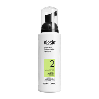 Nioxin System 2 Scalp Treatment for Thinning Hair 100 ml - Hoitoseerumi selvästi ohentuneille hiuksille