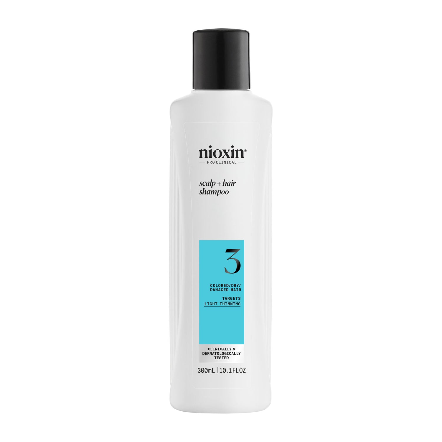 Nioxin System 3 Shampoo for Colored Thinning Hair 300 ml - Shampoo ohentuneille, värjätyille hiuksille