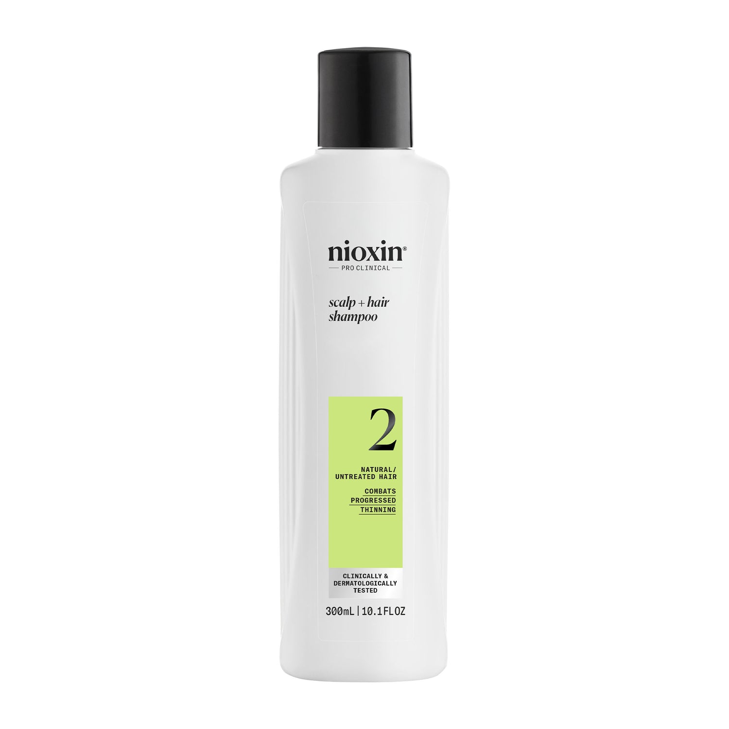 Nioxin System 2 Shampoo for Thinning Hair 300 ml - Shampoo selvästi ohentuneille hiuksille