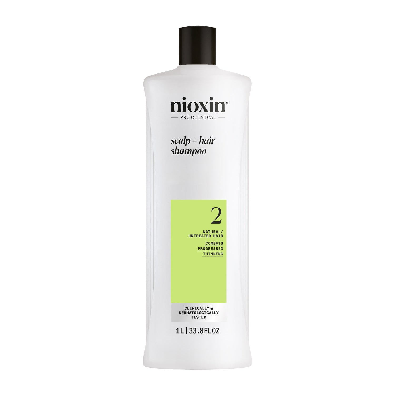 Nioxin System 2 Shampoo for Thinning Hair 1000 ml - Shampoo selvästi ohentuneille hiuksille