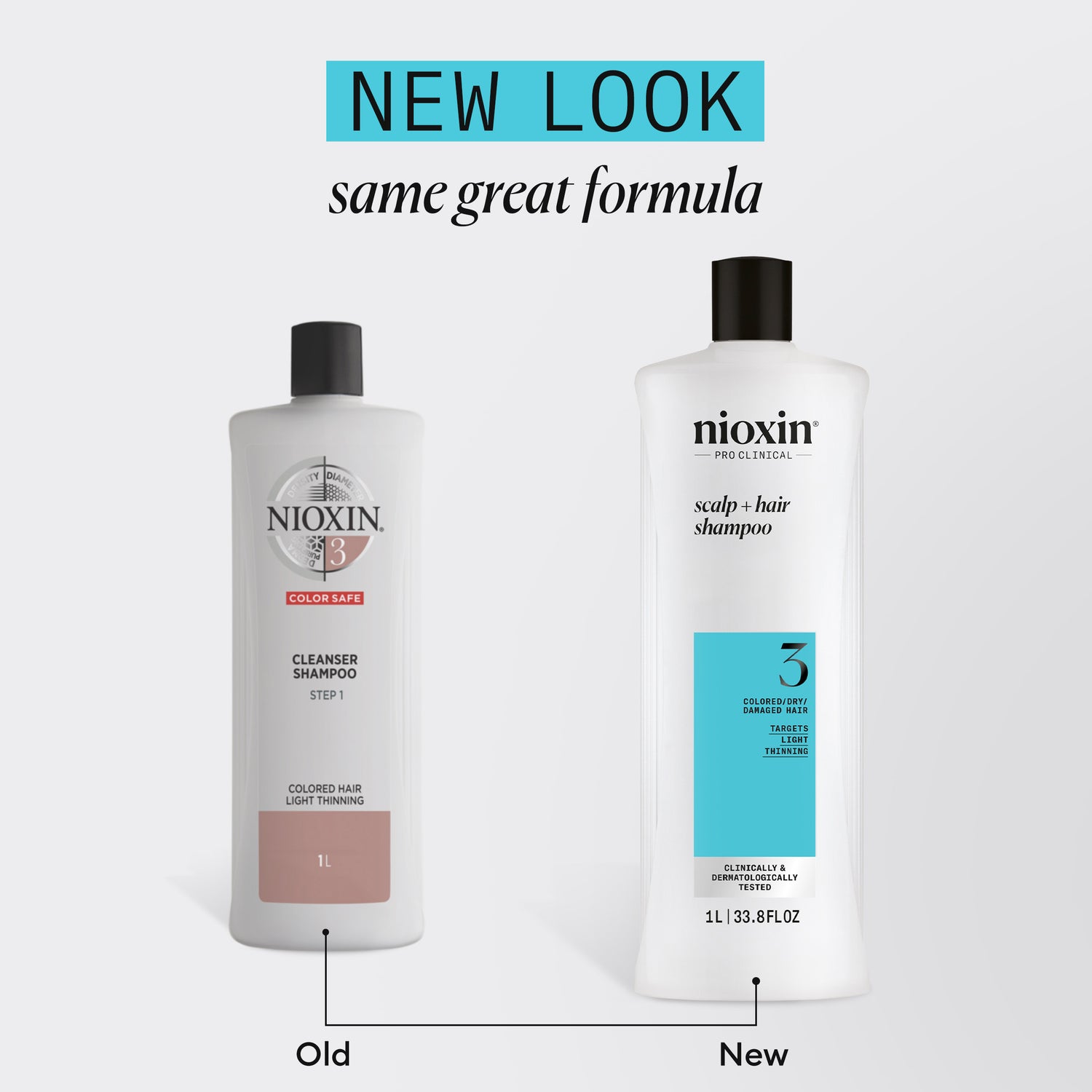 Nioxin System 3 Shampoo for Colored Thinning Hair 1000 ml - Shampoo ohentuneille, värjätyille hiuksille