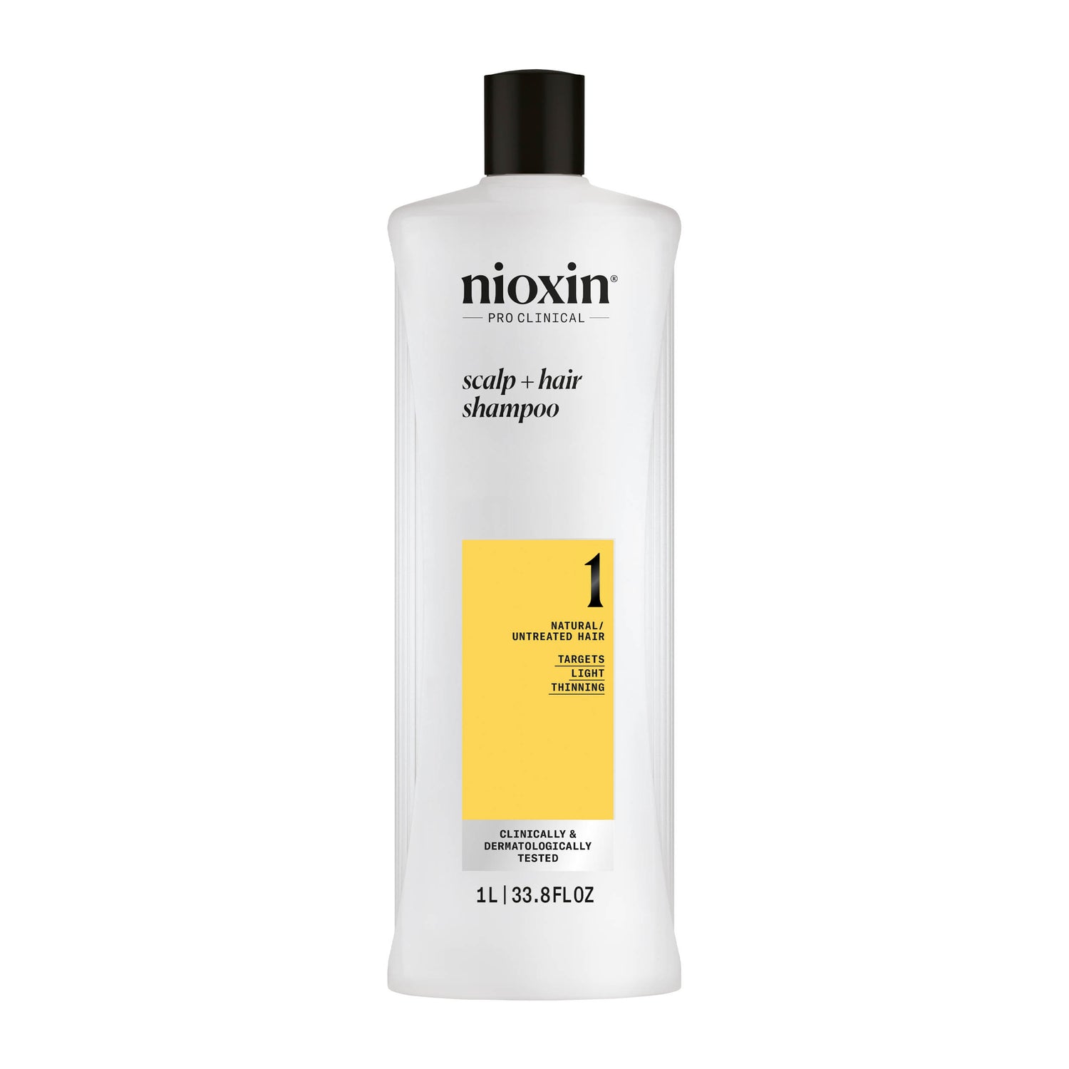 Nioxin System 1 Shampoo for Thinning Hair 1000 ml - Shampoo oheneville hiuksille