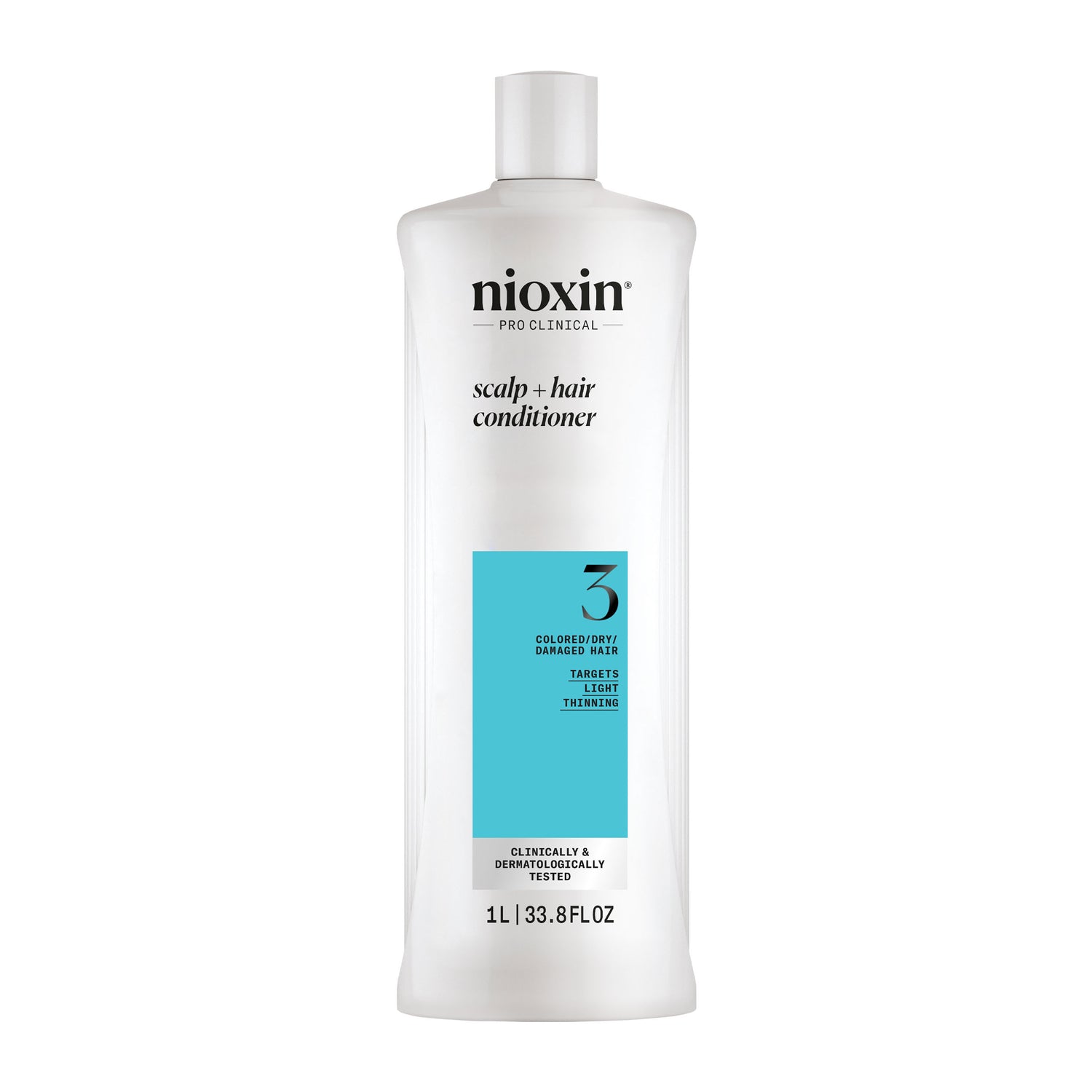 Nioxin System 3 Conditioner for Colored Thinning Hair 1000 ml - Hoitoaine ohentuneille, värjätyille hiuksille