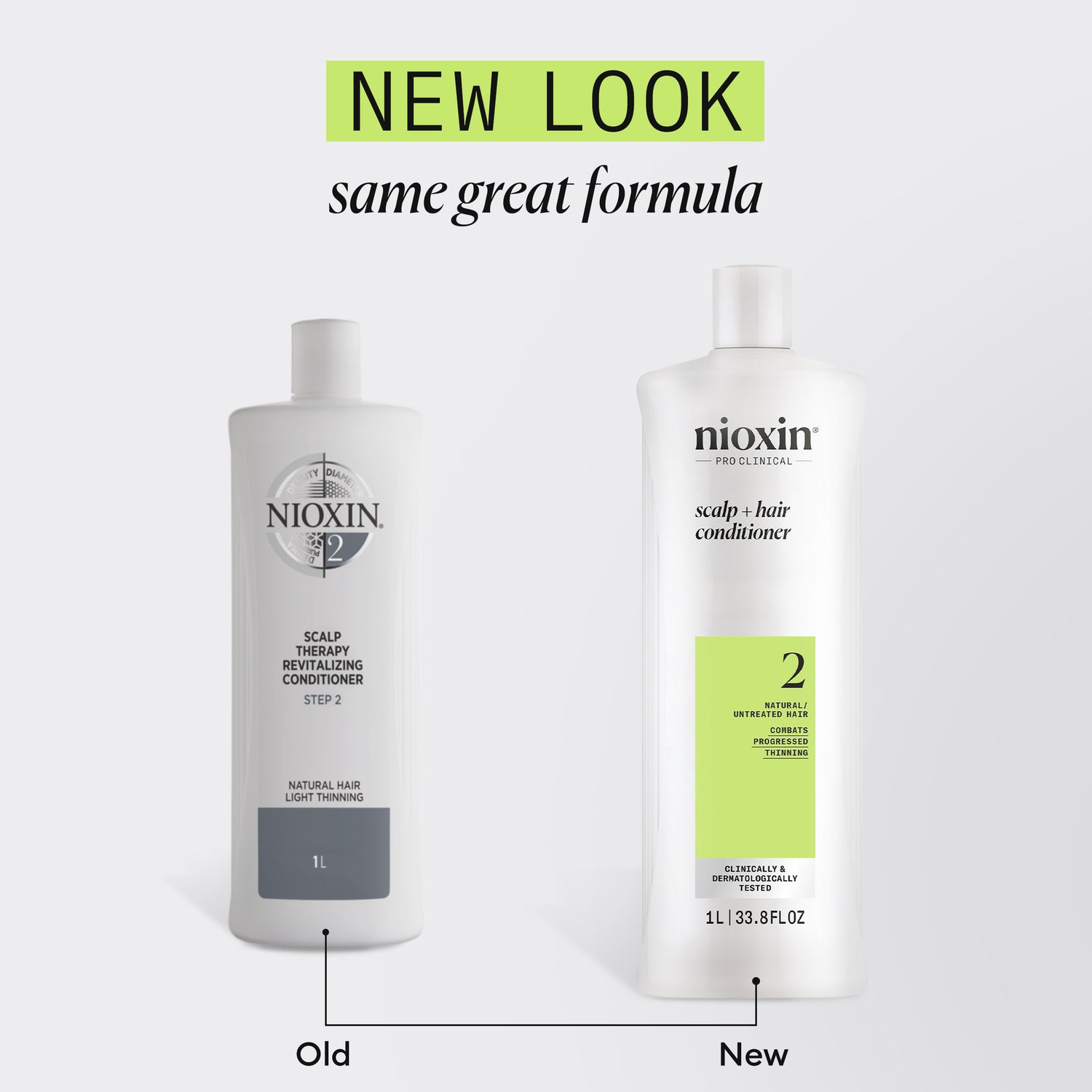 Nioxin System 2 Conditioner for Thinning Hair 1000 ml - Hoitoaine selvästi ohentuneille hiuksille