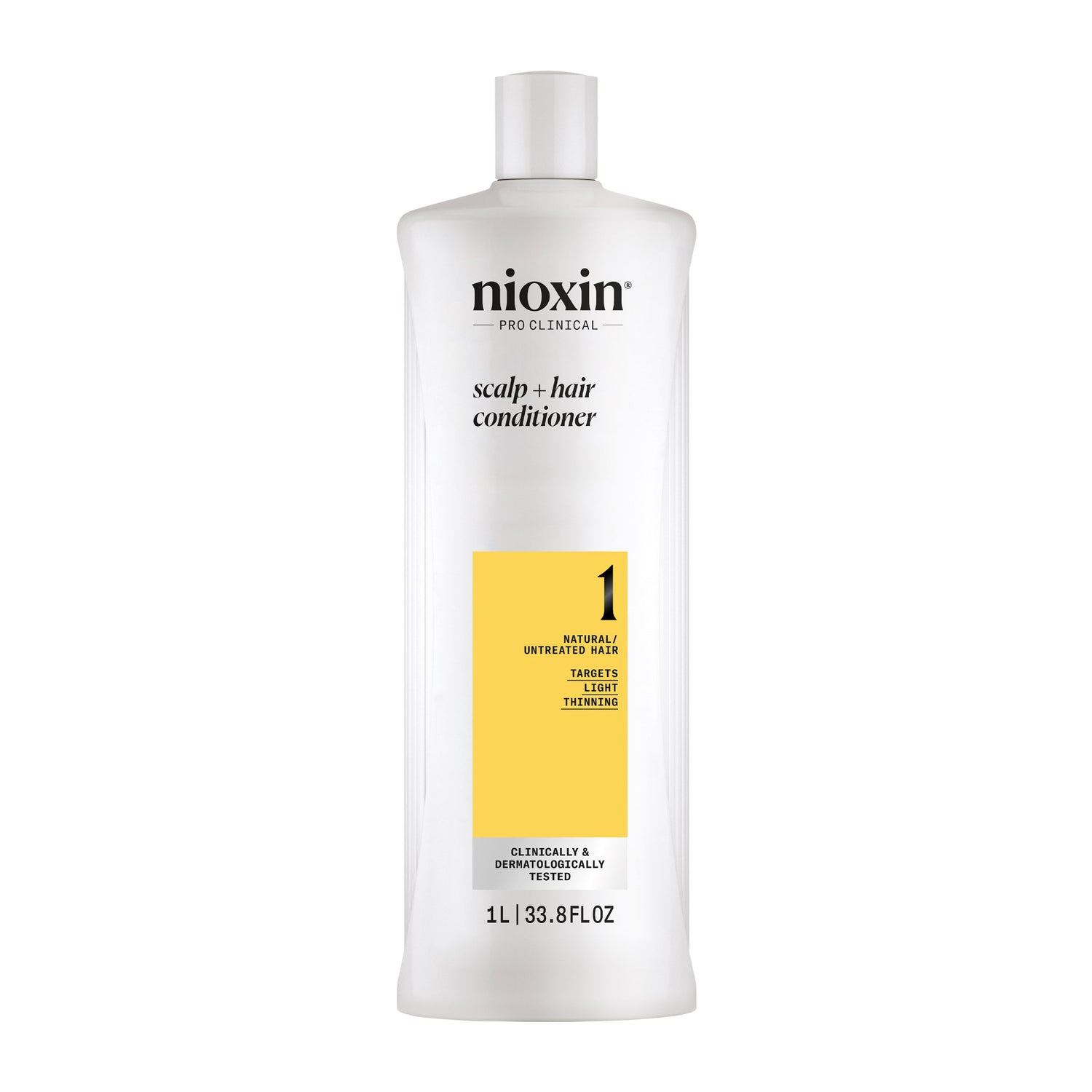 Nioxin System 1 Conditioner for Thinning Hair 1000 ml - Hoitoaine oheneville hiuksille