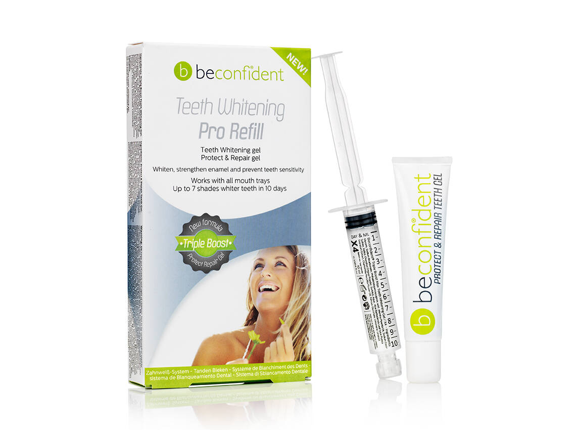 Beconfident Teeth Whitening Pro Refill, Whitening Gel valkaisutäyttöpaketti