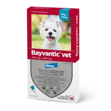 Bayvantic Vet 4-10 kg koirille - 100/500 mg/ml