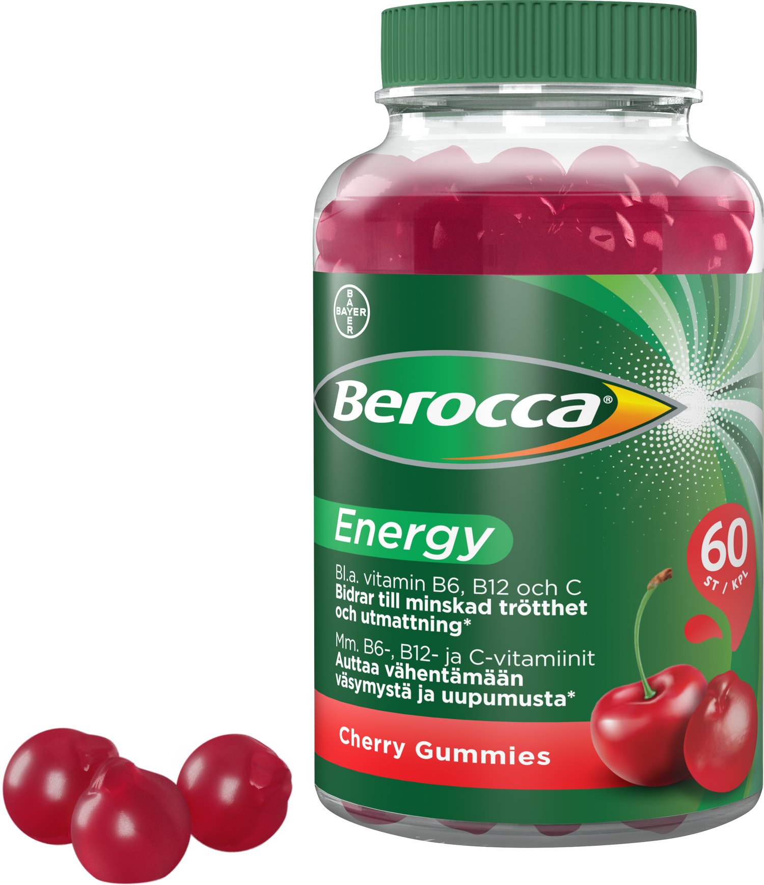 Berocca Energy gummies 60 kpl