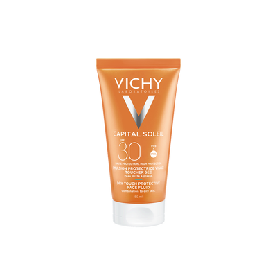 Vichy Capital Soleil Dry Touch - mattapinnan jättävä aurinkosuoja SPF30