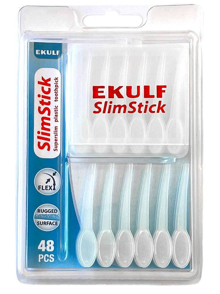 Ekulf SlimStick muovihammastikku 48 kpl