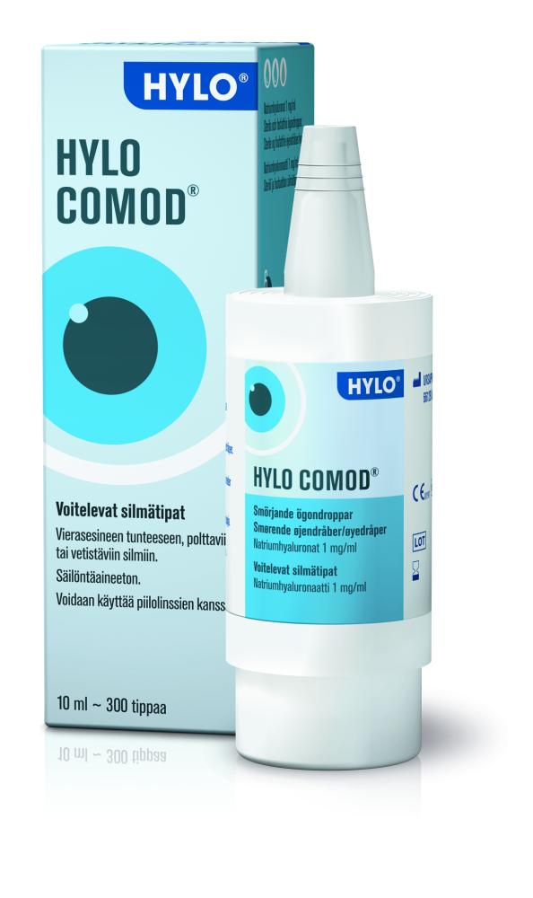 HYLO-COMOD SILMÄTIPAT/EYE DROP KUIVILLE SILMILLE 10 ML