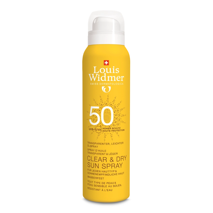 Louis Widmer Clear & Dry Sun Spray 50