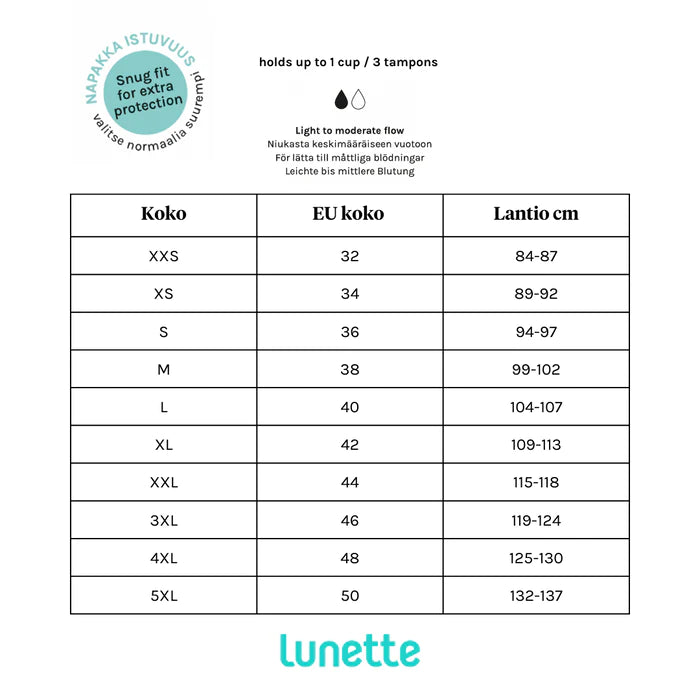 Lunette Menkkapikkarit 1 kpl