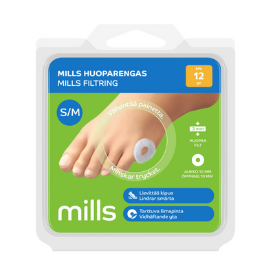 Mills Huoparengas, S/M (25 mm)