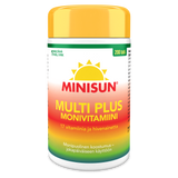 MINISUN MONIVITAMIINI MULTI PLUS 200 tabl