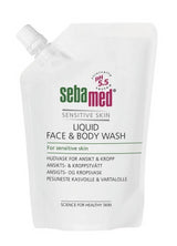 SEBAMED LIQUID FACE&BODY WASH - pesuneste 400 ML täyttöpussi