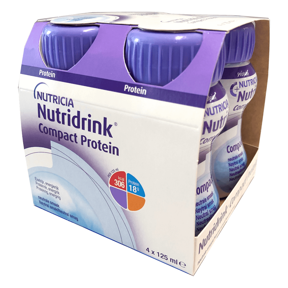 Nutridrink compact protein neutraalinmakuinen 4x125 ml