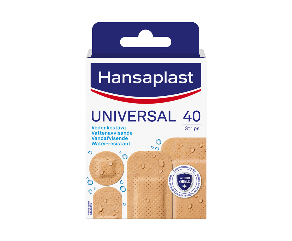 Hansaplast med Universal strips