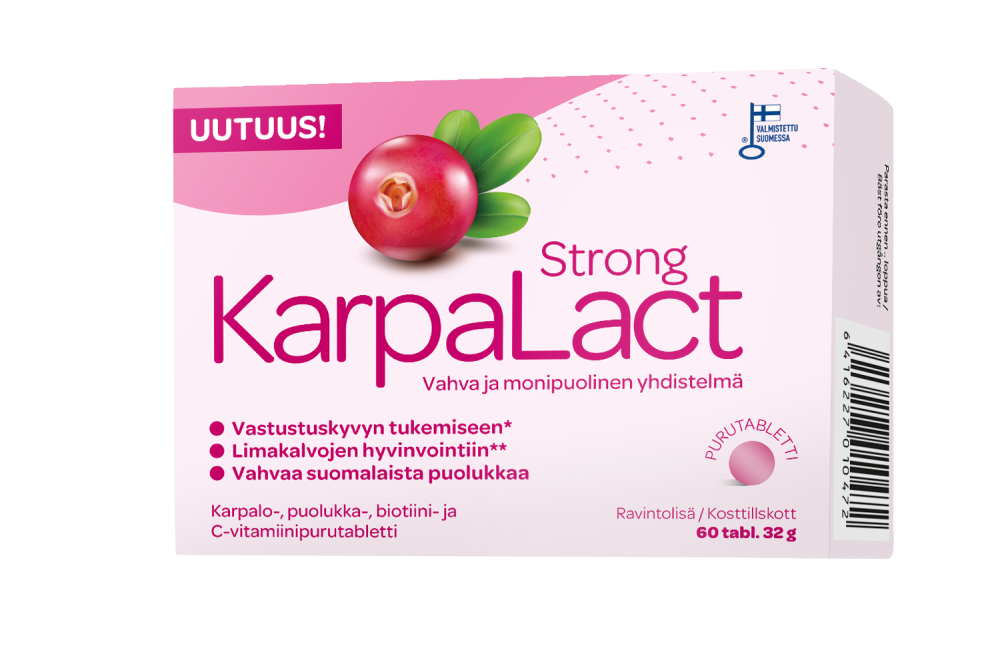 KarpaLact Strong Purutabletti 60 kpl