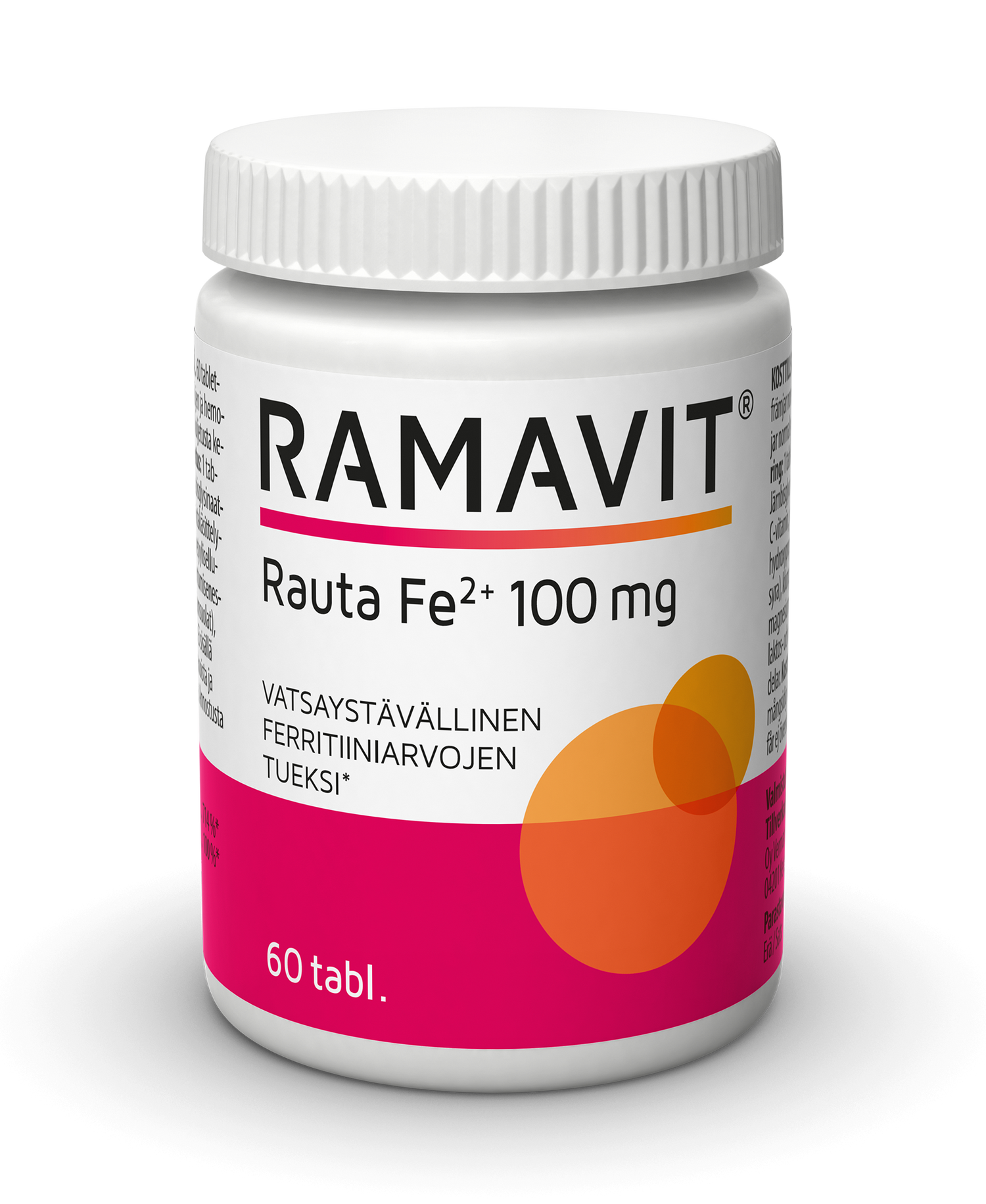 Ramavit Rauta 100 mg 60 tablettia