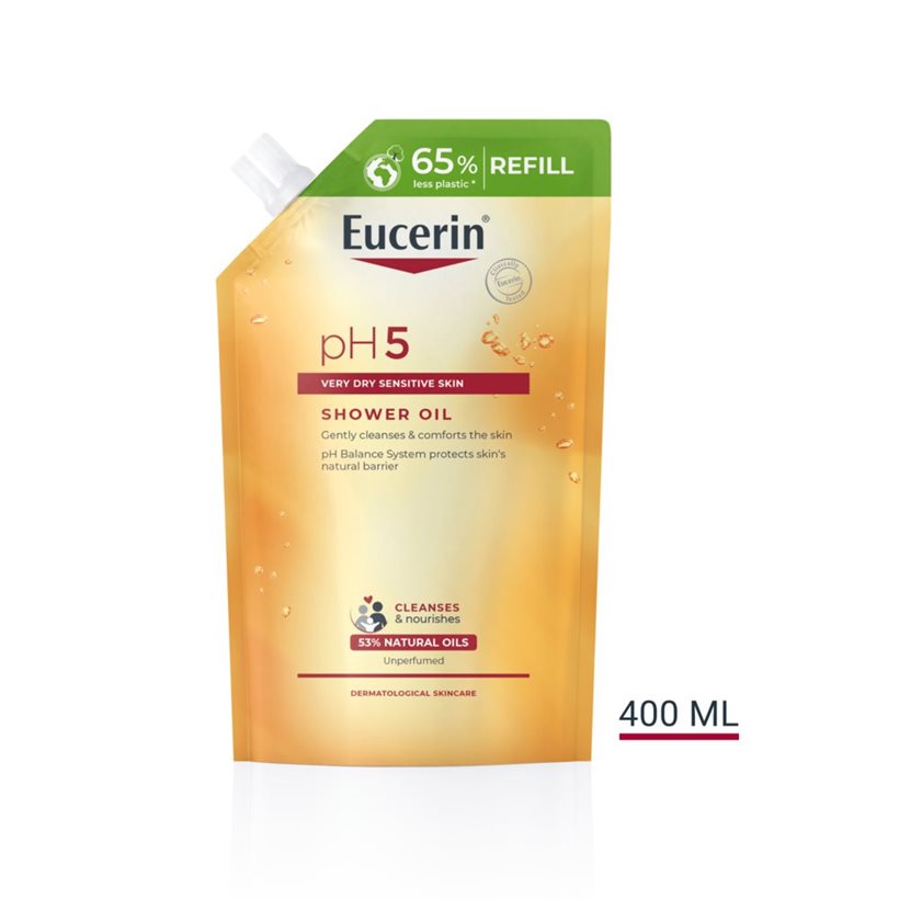 Eucerin pH5 Shower Oil - suihkuöljy-pumppupullo hajusteeton