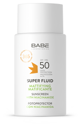 BABE Super Fluid Mattifying Sunscreen SPF50