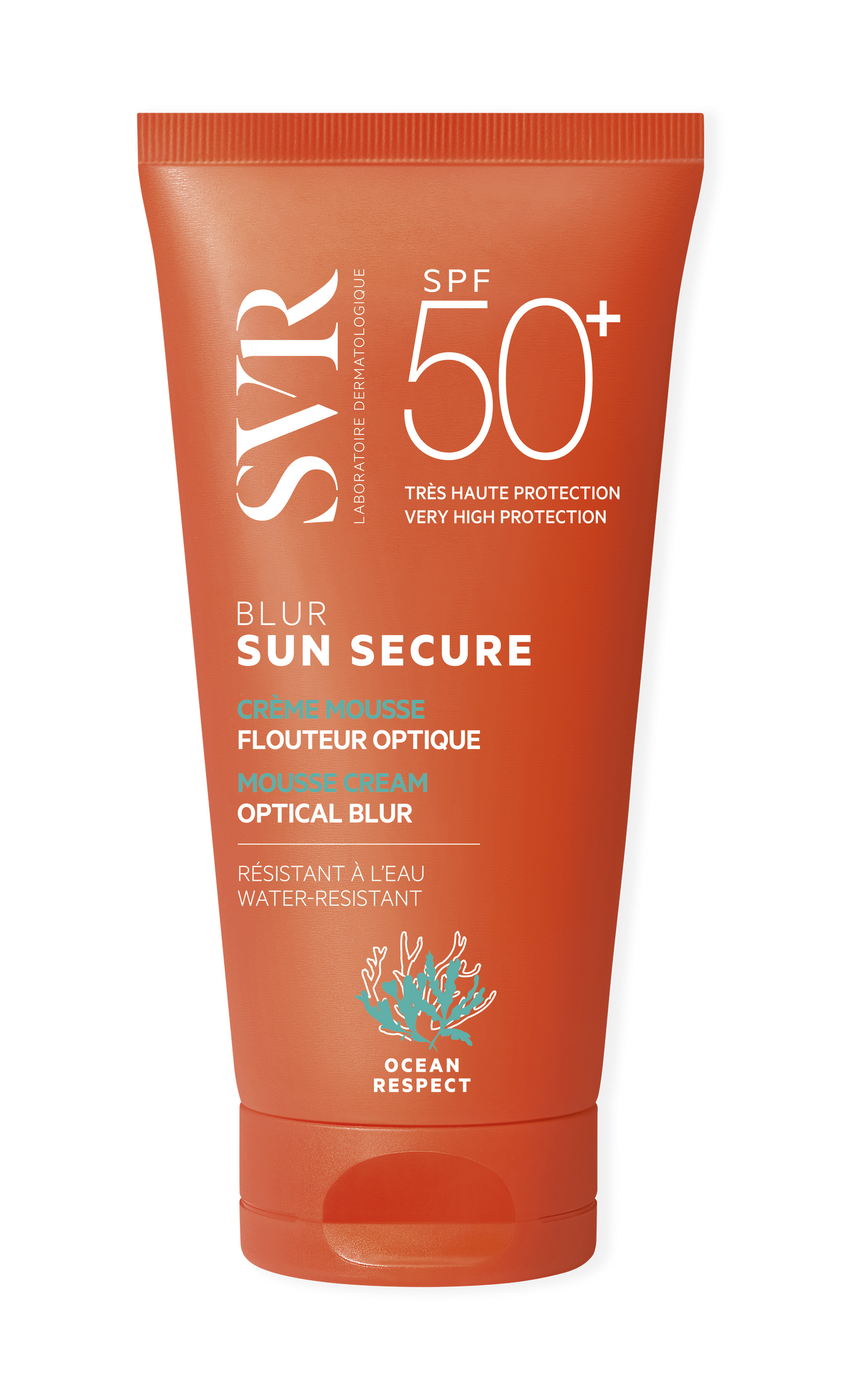 SVR SUN SECURE BLUR SPF50+ kasvoille 50 ml HAJUSTEETON