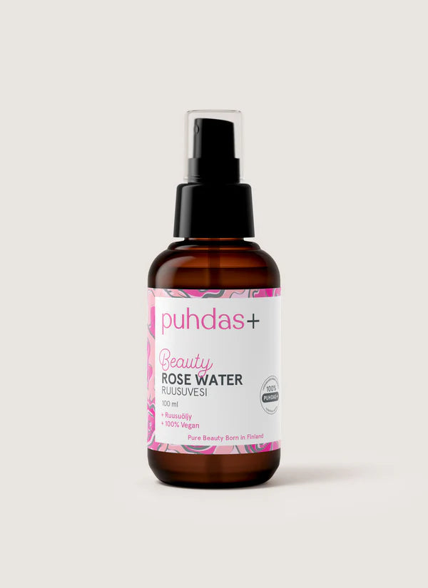 Puhdas+ Rose Water Ruusuvesi 100ml