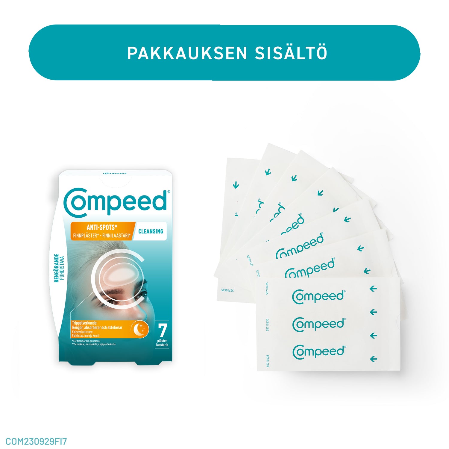 Compeed Anti-spots Night 7 kpl