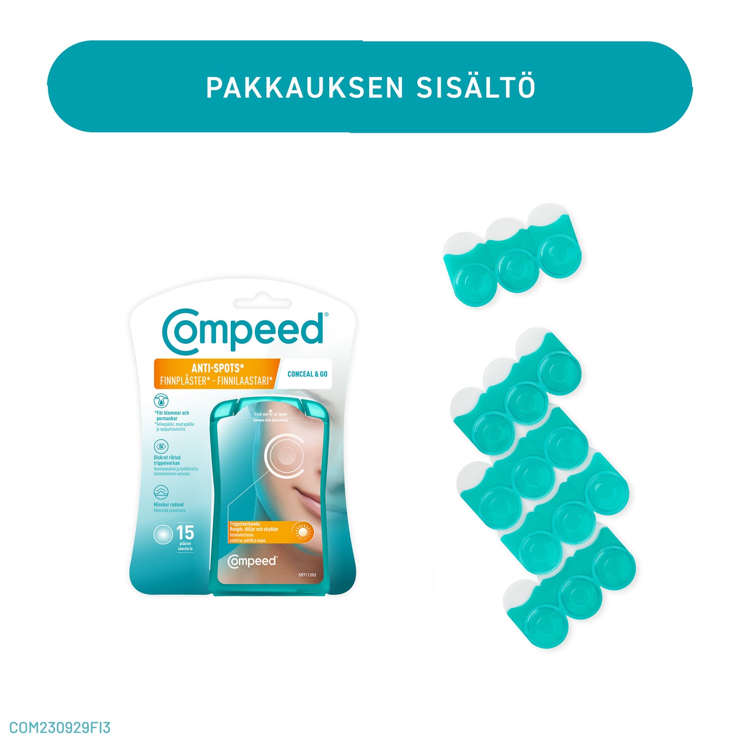 Compeed Anti-spots Day 15 kpl