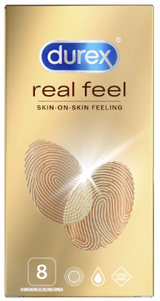 Durex Real Feel 8kpl