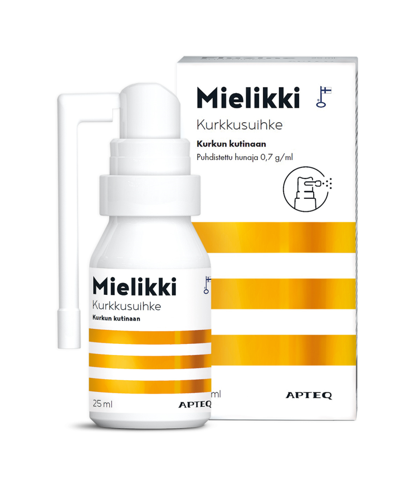 Apteq Mielikki kurkkusuihke 25ml