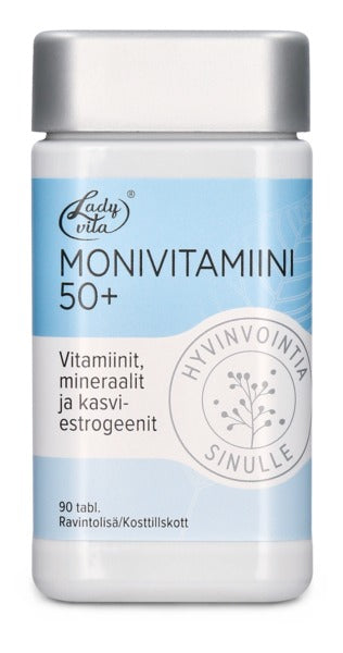 Ladyvita Monivitamiini 50+ tabletti 90 kpl