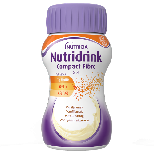 NUTRIDRINK COMPACT FIBRE VANILJA 4 x 125 ml