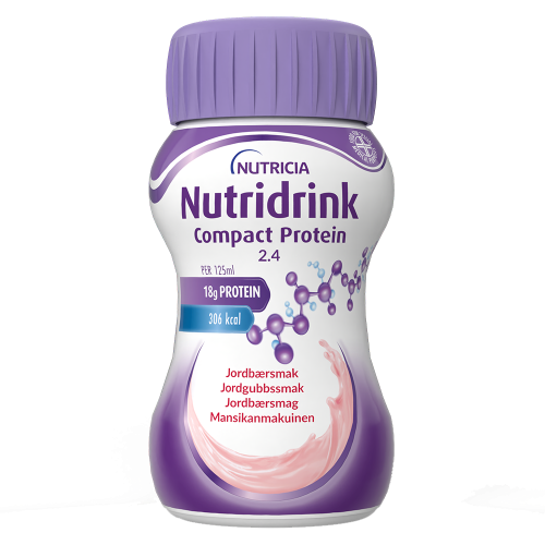 NUTRIDRINK COMPACT PROTEIN MANSIKKA 4 x 125 ml