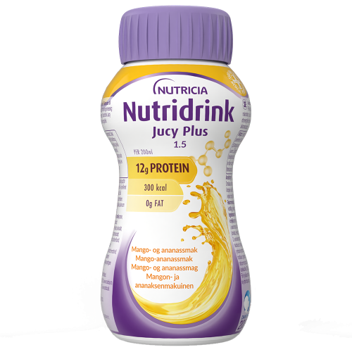 Nutridrink Jucy Plus mango-ananas 4 x 200 ml