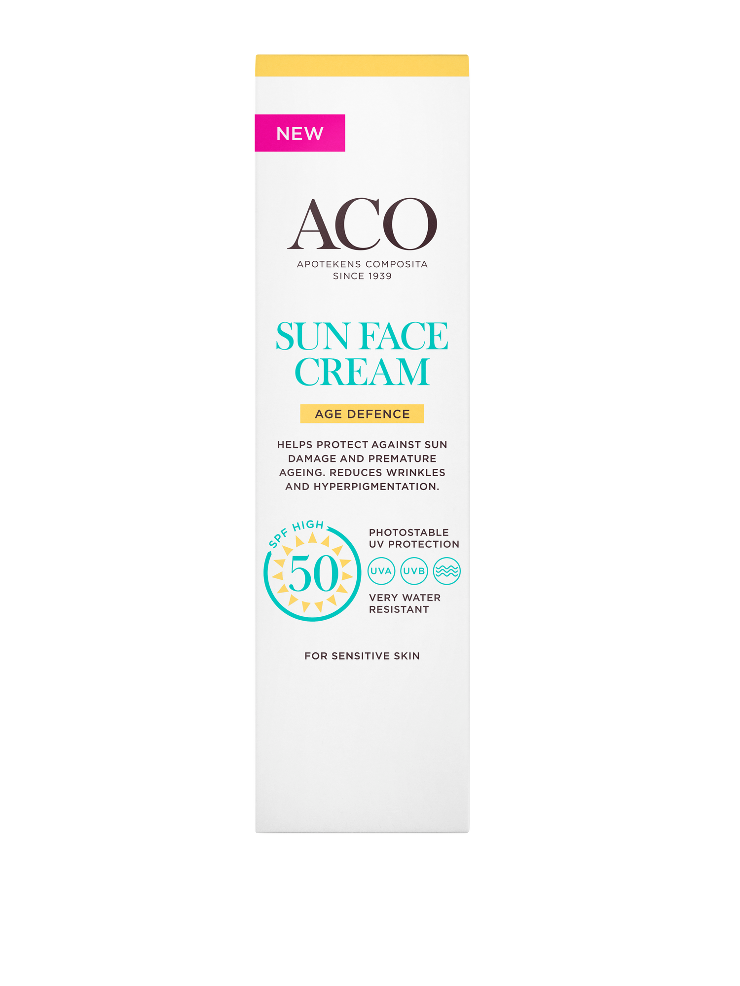 ACO Sun Face Cream Age Defence SPF50