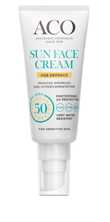 ACO Sun Face Cream Age Defence SPF50