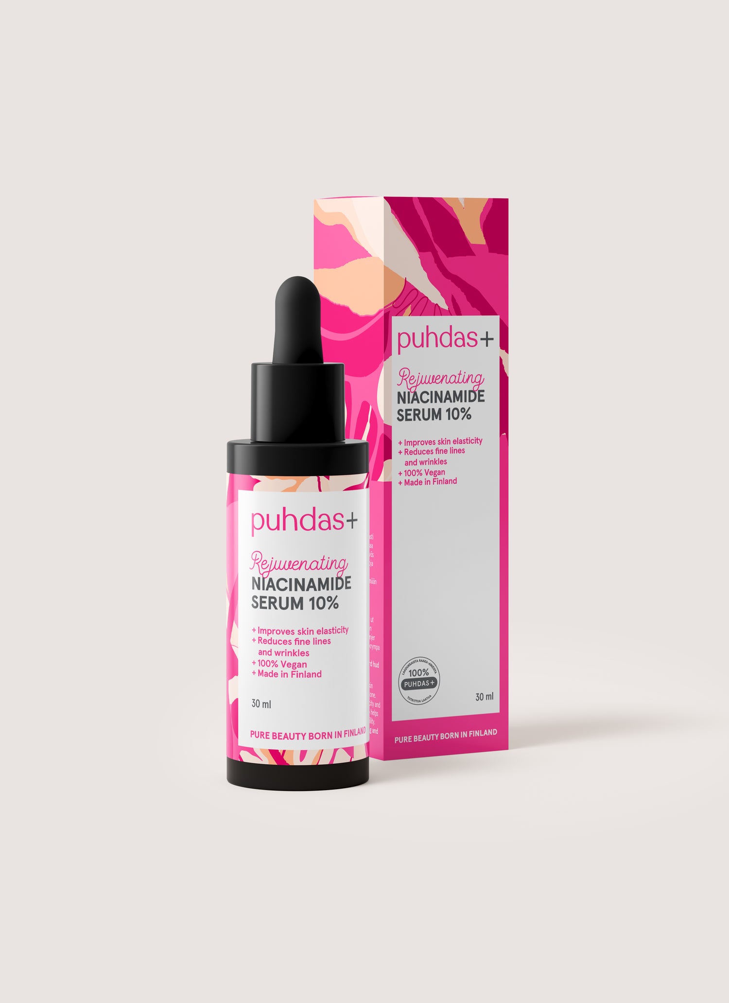 Puhdas+ Rejuvenating Niacinamide Serum 10% 30 ml