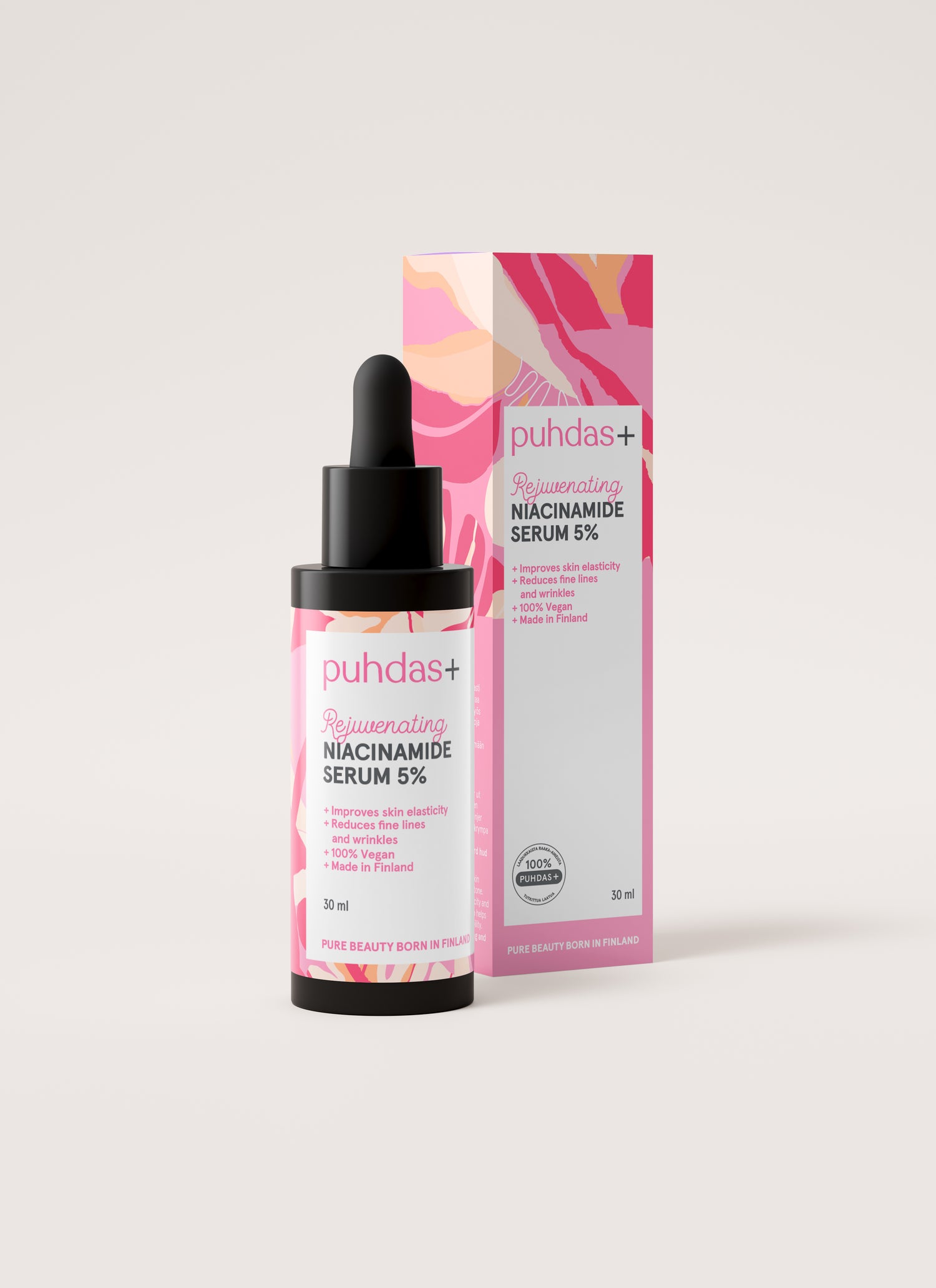 Puhdas+ Rejuvenating Niacinamide Serum 5% 30 ml