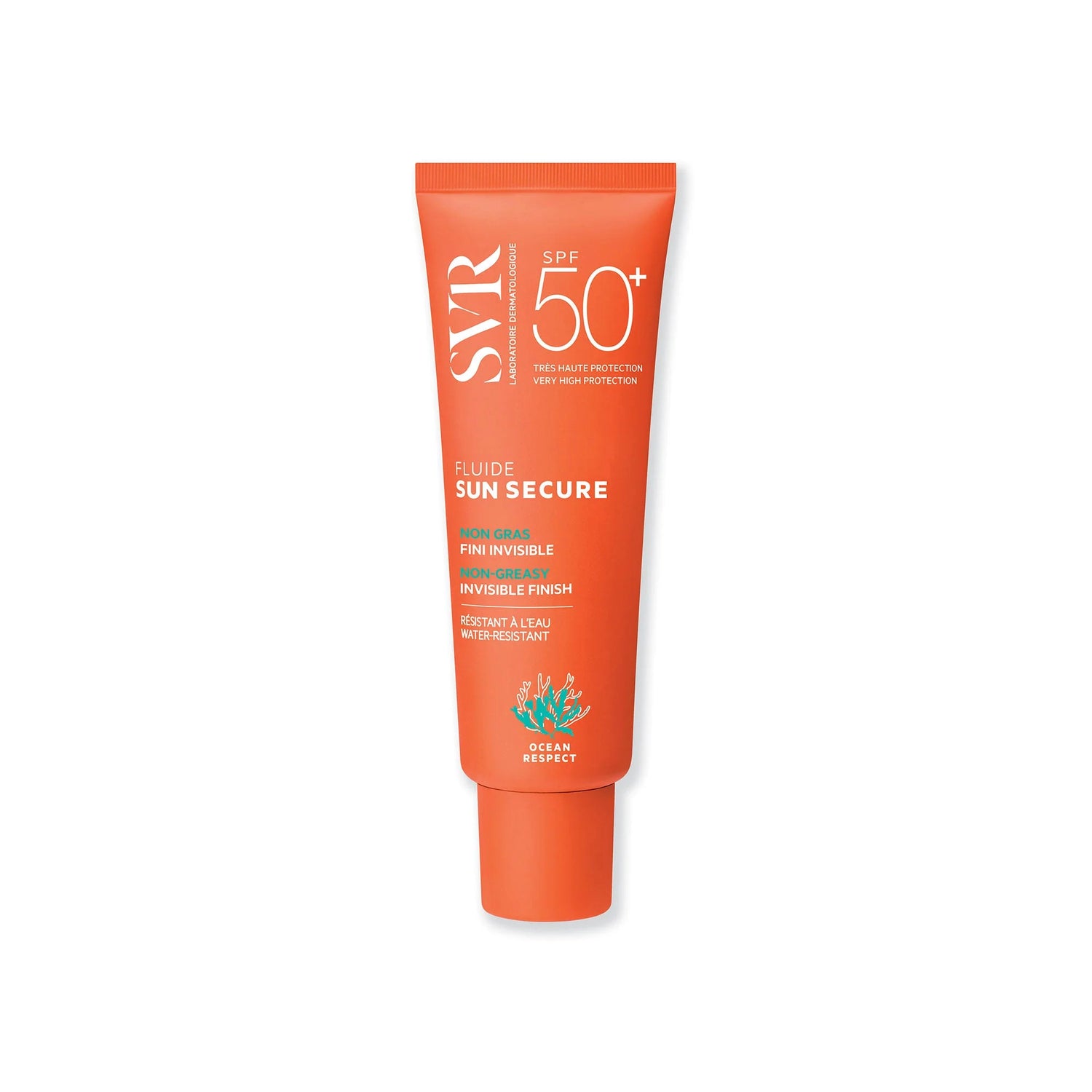 SVR SUN SECURE FLUIDE SPF50+ aurinkovoide kasvoille 50 ml