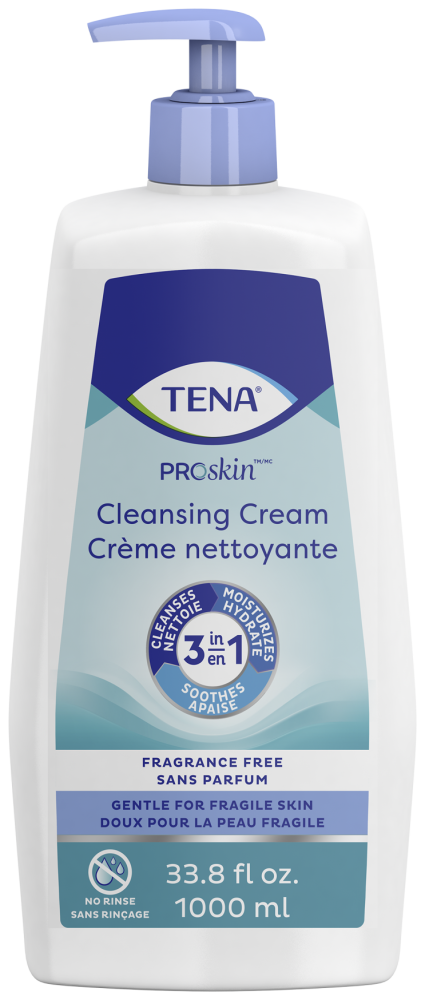 TENA Wash Cream -hajusteeton pesuvoide