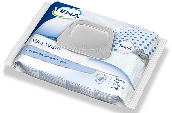 Tena Wet Wipe kostea pyyhe 48 kpl