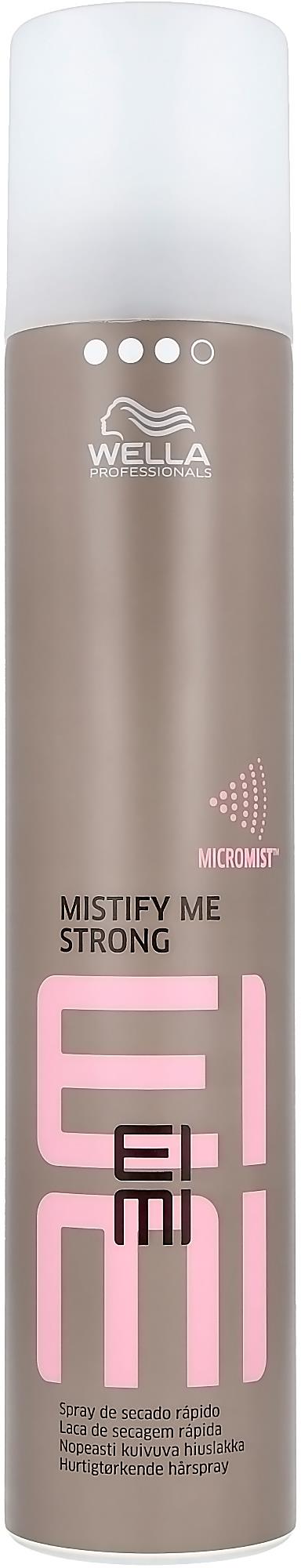 Wella EIMI Mistify Strong 300 ml - voimakasta pitoa antava hiuskiinne