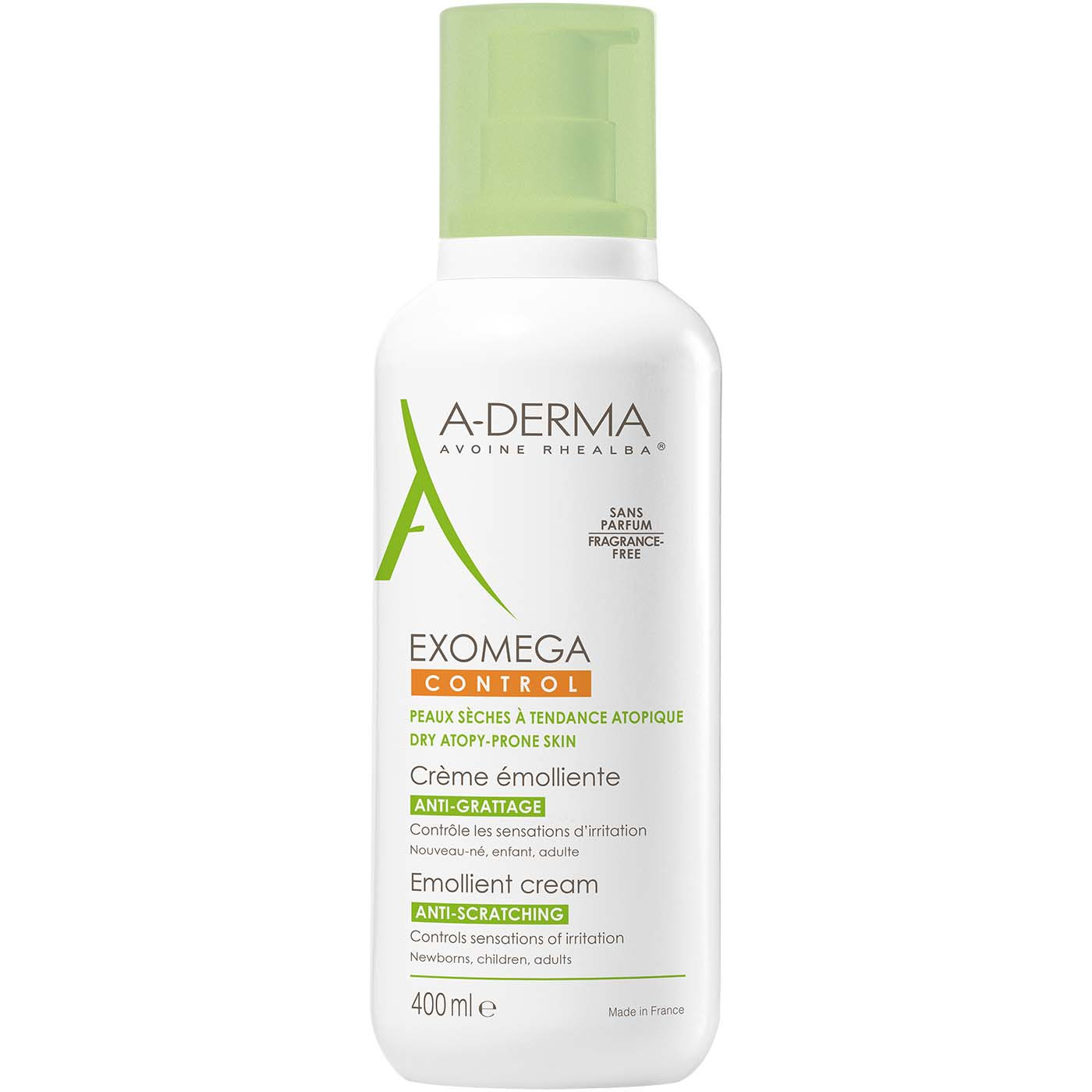 A-DERMA EXOMEGA CONTROL CREAM  -hoitovoide 400 ml