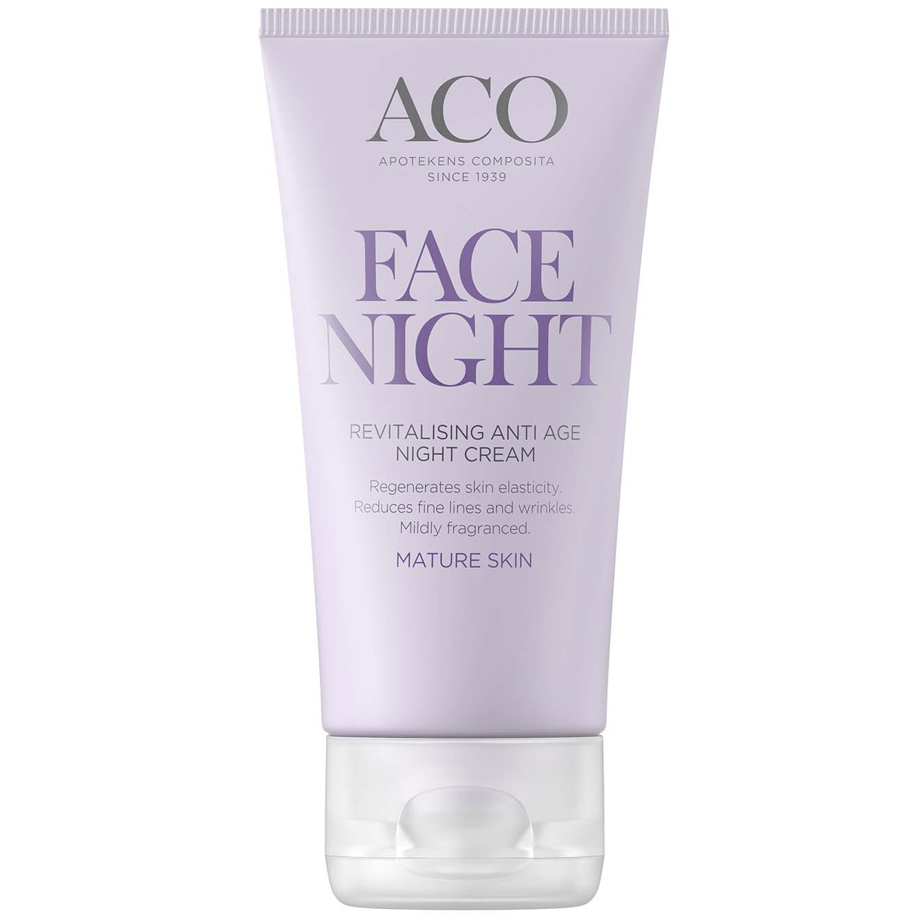 ACO Face Anti-Age Revitalizing Night Cream -yövoide aikuiselle iholle