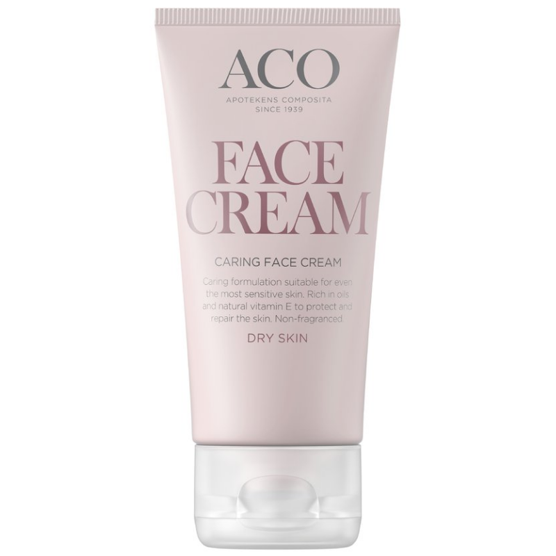 ACO Face Caring Face Cream -hoitovoide kuivalle iholle