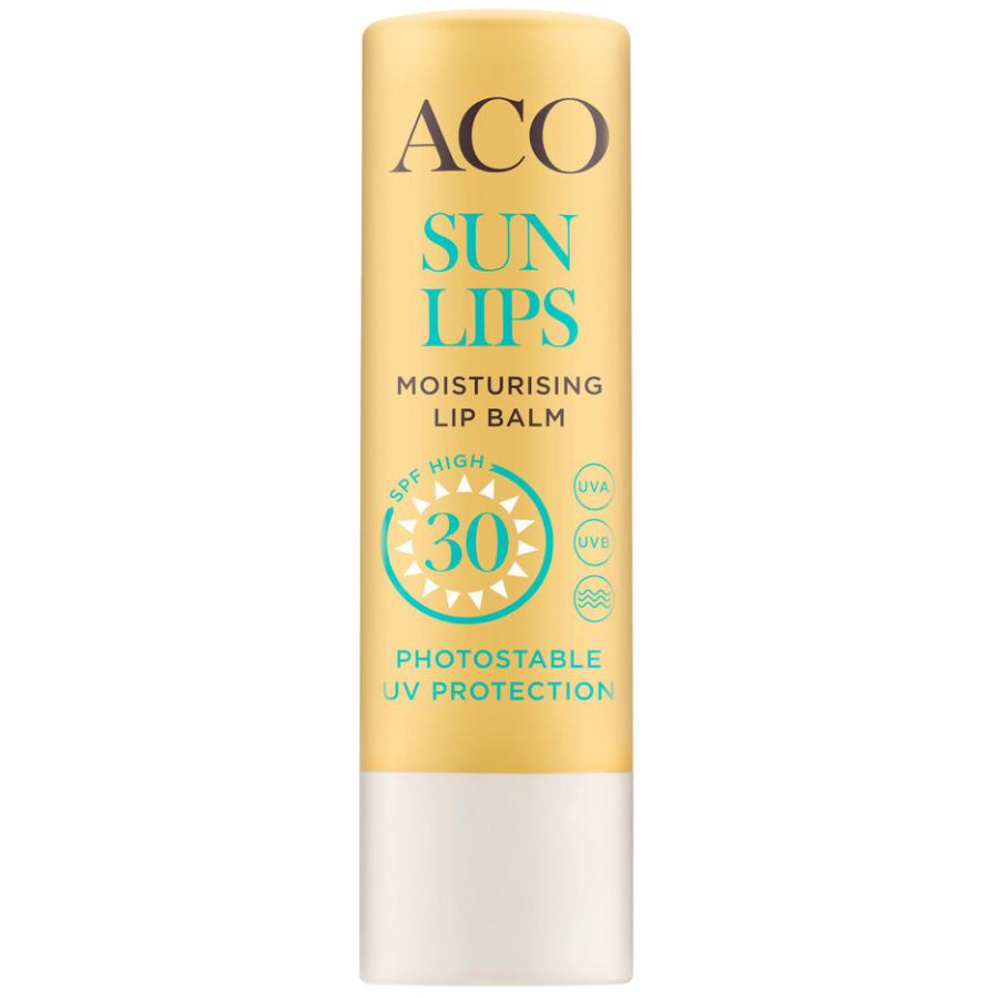 ACO Sun Lips Balm SPF30 -aurinkopuikko huulille